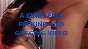 face fucked, gagged and drooling